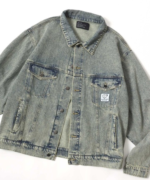 Mark Gonzales（マークゴンザレス） デニムジャケット gジャン MARK