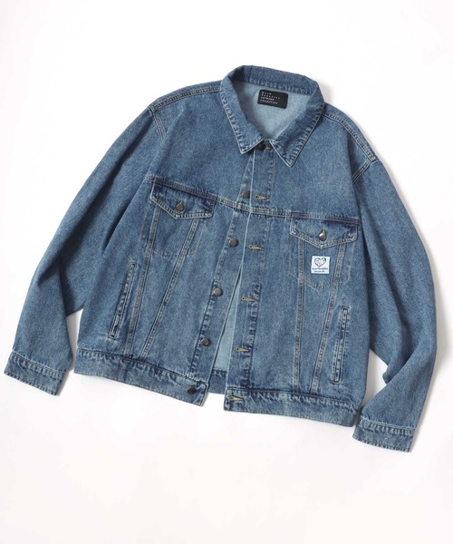 Mark Gonzales（マークゴンザレス） デニムジャケット gジャン メンズ 