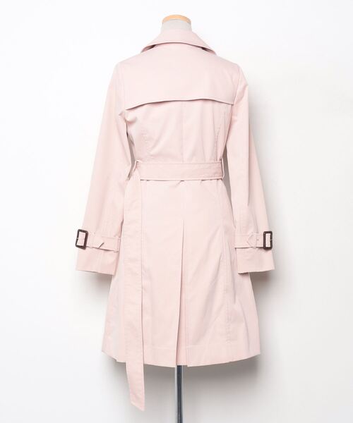 「QUEENS COURT」 トレンチコート 0 ピンク レディース_画像2