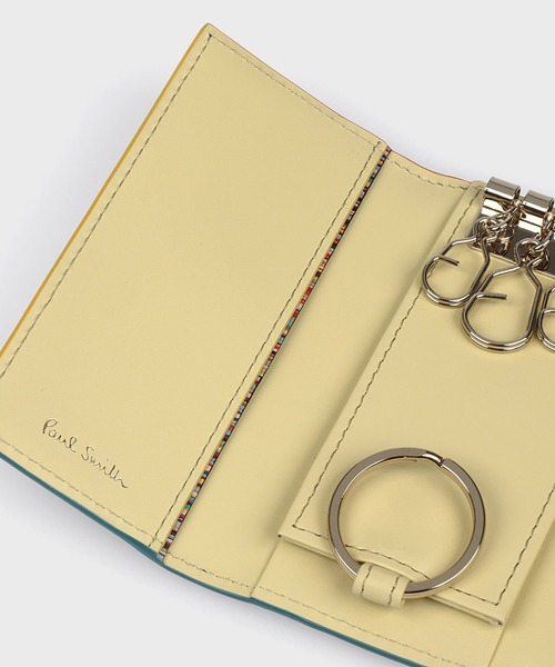 【Paul Smith】完売必至!カラードエッジ キーケース Paul Smith キーケース カラードエッジ / 355005 W743