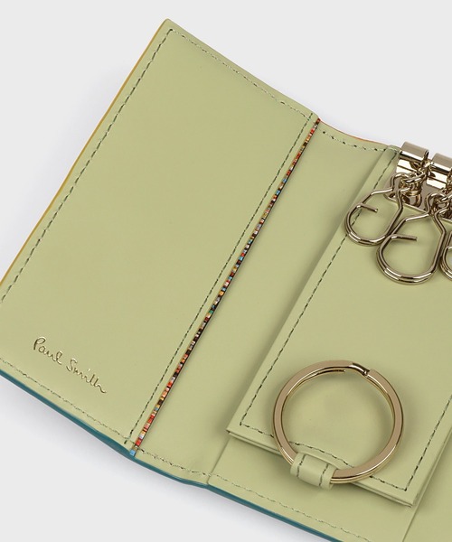日常にさりげない彩りを *Paul Smith*カラードエッジ キーケース 日常にさりげない彩りを *Paul Smith*カラードエッジ キーケース
