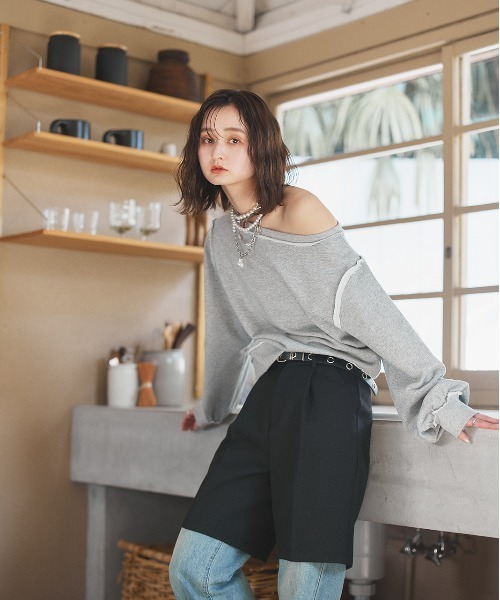 A17262 美品 コムデギャルソン ドット柄 サテンサルエルハーフパンツ 銀 A17262 美品 コムデギャルソン ドット柄 サテンサルエルハーフパンツ