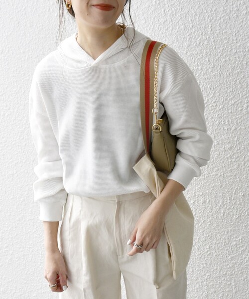 「SHIPS any」 プルオーバーパーカー ONE SIZE グレー レディース SHIPS any 「SHIPS any」 プルオーバーパーカー ONE SIZE ライト