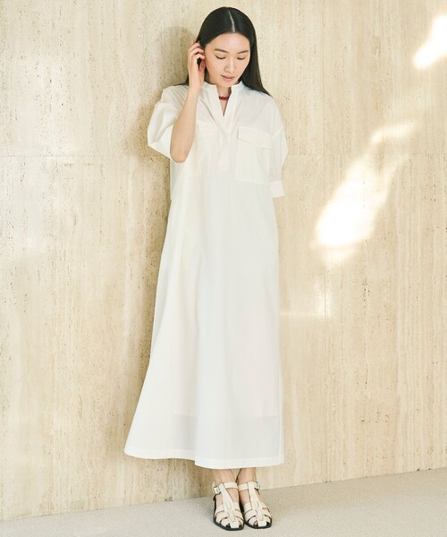【pink】訳あり新品アンフィーロFINE MOVE サッシュワンピース UNFILO ワンピース 「UVケア/撥水」FINE MOVE サッシュ
