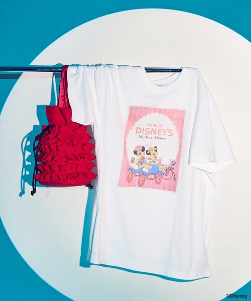 tシャツ 「DISNEY」 ムービーポスターフロントプリントTシャツ/ディズニー /ポスターTシャツ レディース FREAK'S STORE tシャツ 「DISNEY」 ムービーポスターフロント