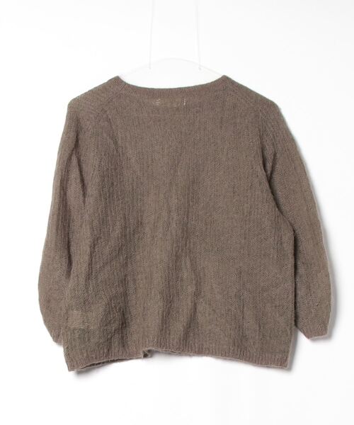 「ZUCCa」 長袖ニット M size ブラウン レディース_画像2