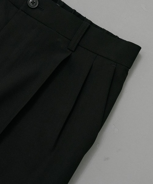 PUBLIC TOKYO GRトロピカルエバークリーステーパードスラックス GRトロピカルエバークリーステーパードスラックス(1 DARK GREY