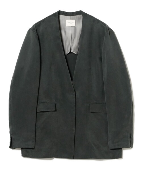 ■専用■美品 デミルクス ビームス 3,5万 リネン100%ノーカラージャケット Demi-Luxe BEAMS（デミルクス ビームス）のノーカラージャケット