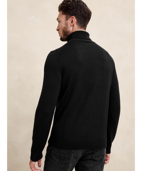 「BANANA REPUBLIC FACTORY STORE」 タートルネックニット X-LARGE グレー メンズ_画像7