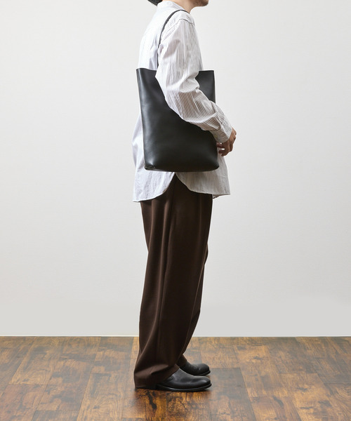 日本製 SLOW⭐︎スロウ レザートートバッグ 本革 ヌメ革 ショルダー 2WAY Shrink - 2way Tote Bag - M｜SLOW – スロウ 公式ECサイト | 革