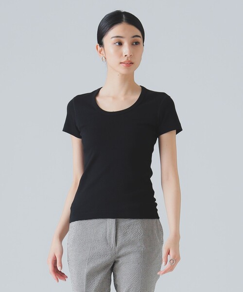 tシャツ three dots / JESSICA ショートスリーブ Tシャツ レディース