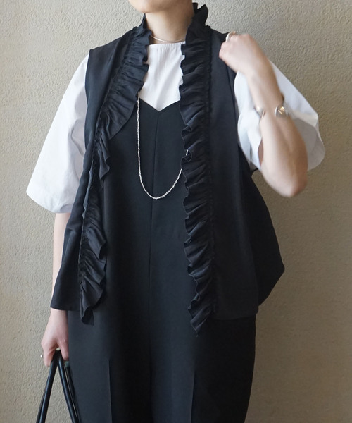 ちゃま様　2点　JOURNAL STANDARD LUXE ベスト　ネイビー ちゃま様2点JOURNAL STANDARD LUXE ベストネイビー
