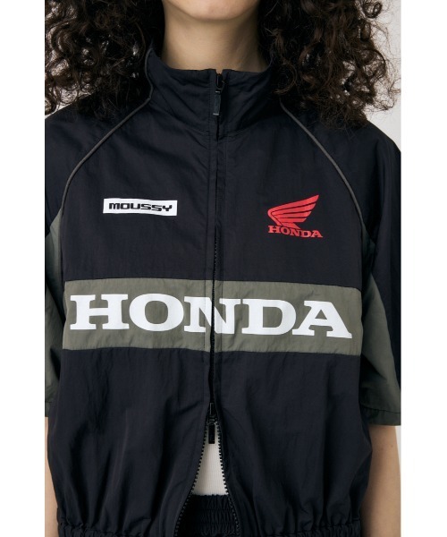 【大人気】moussy HONDA SHORT TRACK ジャケット HONDA SHORT トラックジャケット（ナイロンジャケット）｜MOUSSY