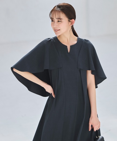【未使用タグ付き】physicaldrop スクエアカラーワンピース 黒 RUIRUE BOUTIQUE（ルイルエブティック） ワンピース : ZOZOTOWN Yahoo
