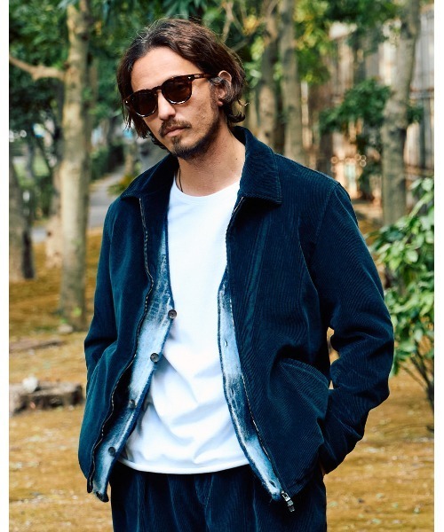 wjk 革ジャン ライダース heavy corduroy riders メンズ : ZOZOTOWN