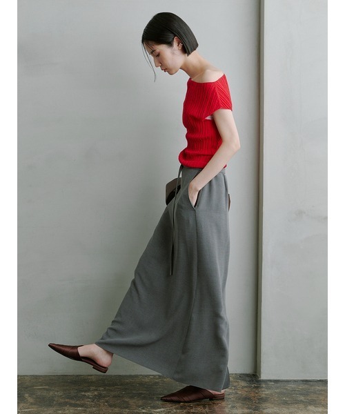 MIESROHE（ミースロエ） スカート ベルトマキシスカート : ZOZOTOWN