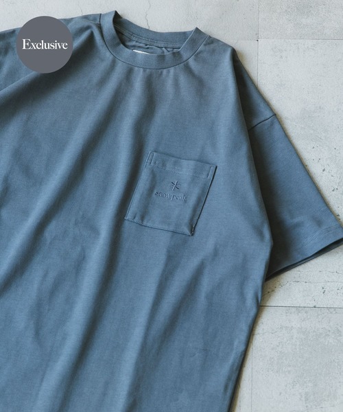 snow peak tシャツ 「別注」Snow Peak Apparel×DOORS Pocket