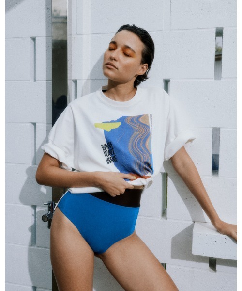 UN3D.（アンスリード） 水着 COLOR BLOCK SHORTS / カラーブロック