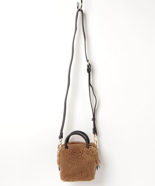 【ヴィオラドーロ】ハンドバッグ ショルダー　2way ブラウン　ゴールド金具 VIOLAd'ORO 「VIOLAd'ORO」 2WAYバッグ ONE SIZE ブラウン レディース