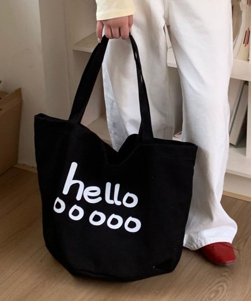 【専用出品】ロゴトート トートバッグ helloロゴトートバッグ レディース : ZOZOTOWN
