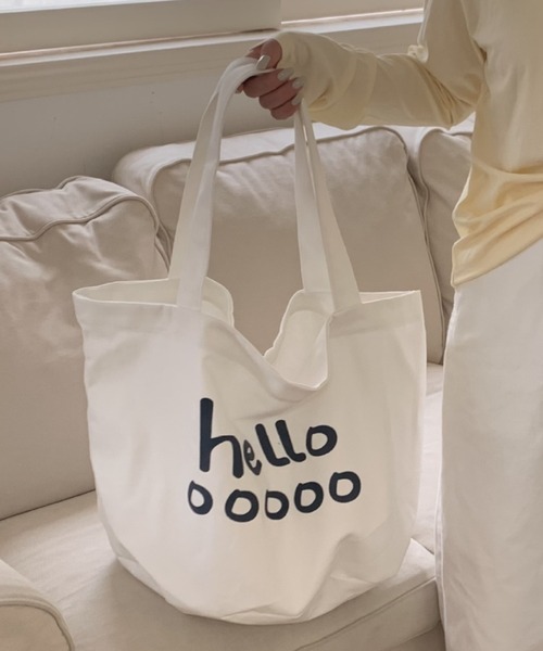 【専用出品】ロゴトート トートバッグ helloロゴトートバッグ レディース : ZOZOTOWN