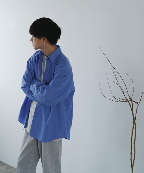 「WYM LIDNM」 加工デニムパンツ M ライトブルー メンズ