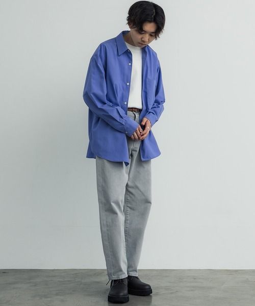 「WYM LIDNM」 加工デニムパンツ M ライトブルー メンズ