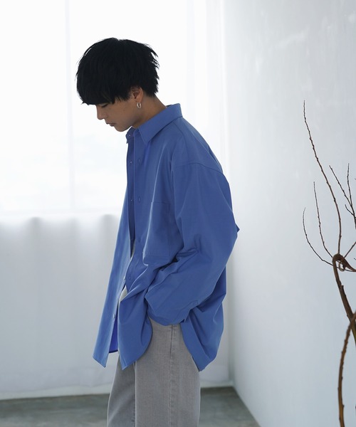 「WYM LIDNM」 加工デニムパンツ M ライトブルー メンズ