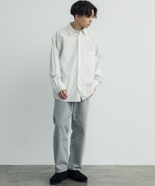 「WYM LIDNM」 加工デニムパンツ M ライトブルー メンズ