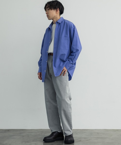 「WYM LIDNM」 加工デニムパンツ M ライトブルー メンズ