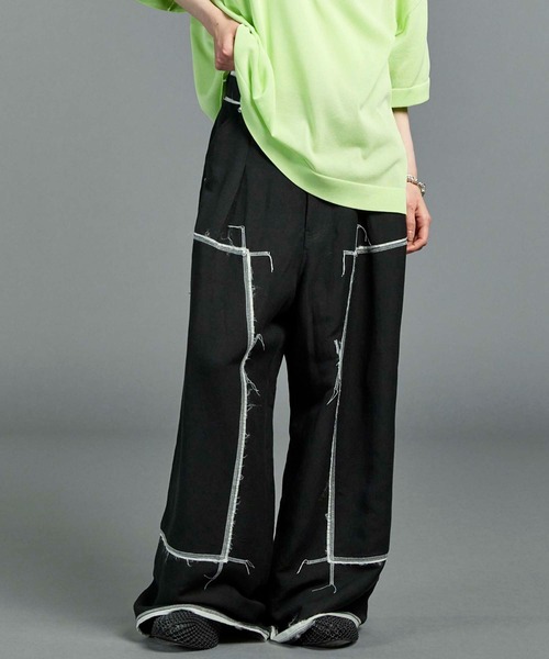 人気絶頂 MAISON Double Poplin 「UNISEX」Washable ジーンズ SPECIAL パンツ