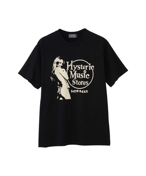 HYSTERIC GLAMOUR HG MUSIC MAGAZINE Tシャツ HYSTERIC GLAMOUR（ヒステリックグラマー）の「HG MUSIC