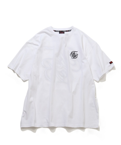 FUBU（フブ） tシャツ 「FUBU/フブ」CURLY LOGO T-SHIRT/カーリーロゴ