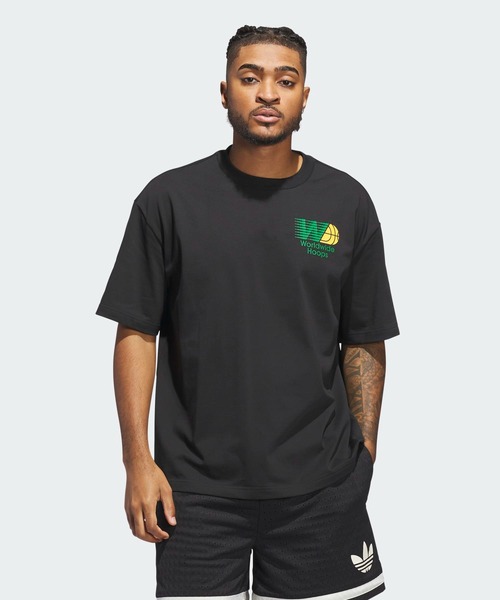 adidas tシャツ Worldwide Hoops スポットライト GFX / 半袖 T