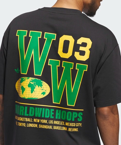 tシャツ Worldwide Hoops スポットライト GFX / 半袖 Tシャツ アディダスオリジナルス adidas Originals メンズ | adidas | 07