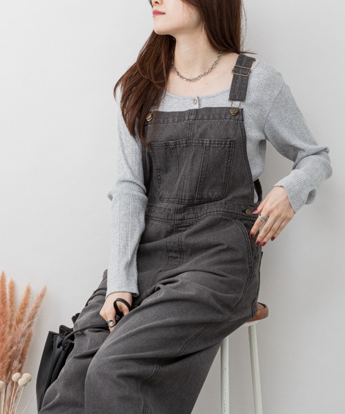 RCD サロペット オーバーオール 大人カジュアルデニムサロペット