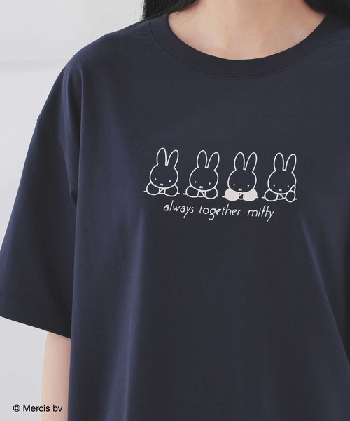 tシャツ 「ＵＶカット」ミッフィー／ゆるＴシャツ レディース | Honeys | 06