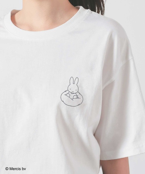 tシャツ 「ＵＶカット」ミッフィー／ゆるＴシャツ レディース | Honeys | 01