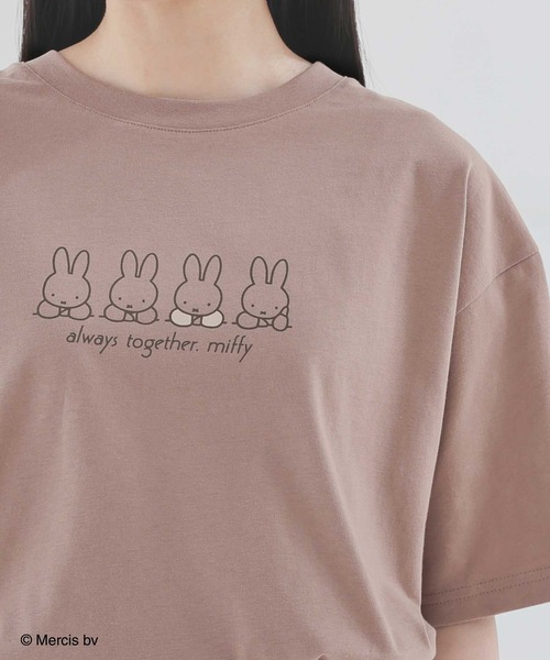 tシャツ 「ＵＶカット」ミッフィー／ゆるＴシャツ レディース | Honeys | 03