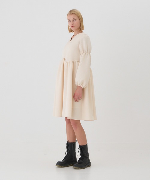 ルシェルブルーレディースワンピース LE CIEL BLEU（ルシェルブルー）の「Statement Bow Dress