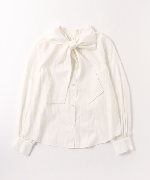 「Ray BEAMS」 長袖ブラウス ONE SIZE ホワイト レディース