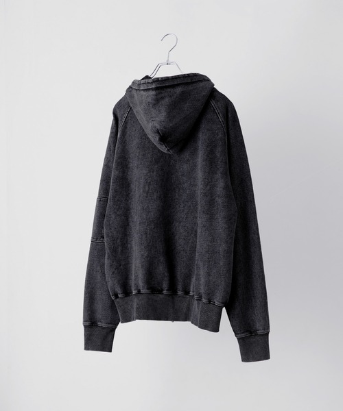 CLEL（クレイル） パーカー 「CLEL」Heavyweight Stand Neck Zip