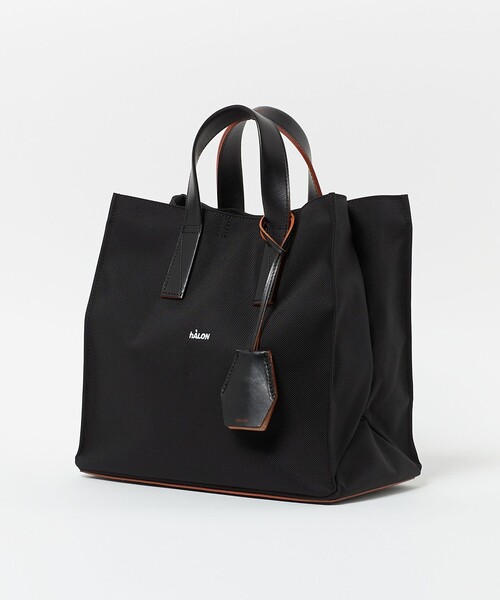【美品】HALON ブラック トートバッグ halon トートバッグ 「hALON」バリスティックナイロン