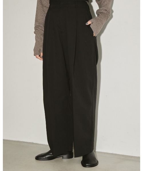 TODAYFUL ブラック カジュアルパンツ 36 TODAYFUL 「TODAYFUL」 パンツ 36inch ブラック レディース