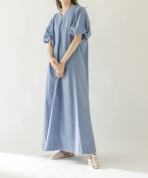 「mystic」 半袖ワンピース 2 オフホワイト レディース_画像3