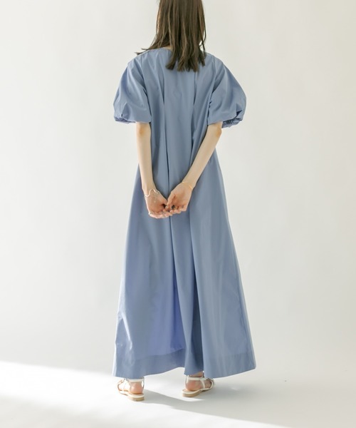 「mystic」 半袖ワンピース 2 オフホワイト レディース_画像9