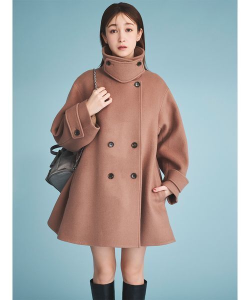 CELFORD（セルフォード） ピーコート pコート Aラインウールミドル