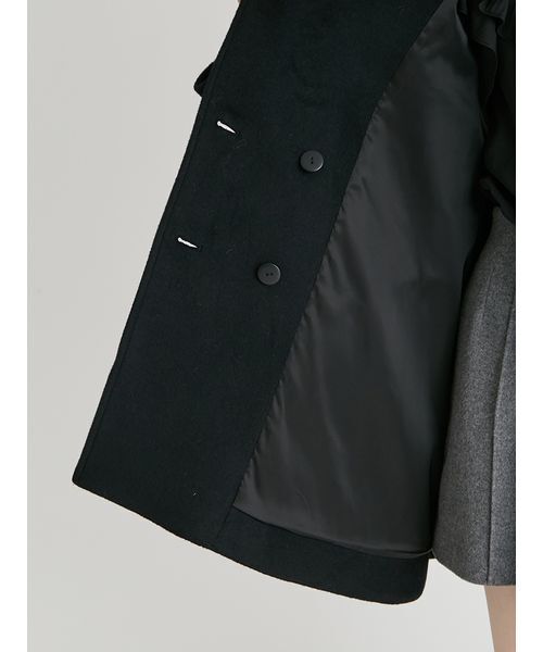 CELFORD（セルフォード） ピーコート pコート Aラインウールミドル
