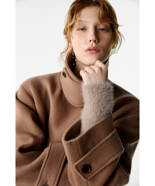 CELFORD（セルフォード） ピーコート pコート Aラインウールミドル