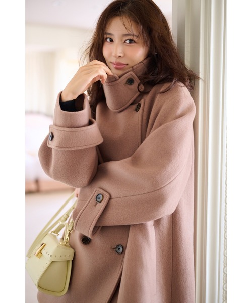 CELFORD（セルフォード） ピーコート pコート Aラインウールミドル